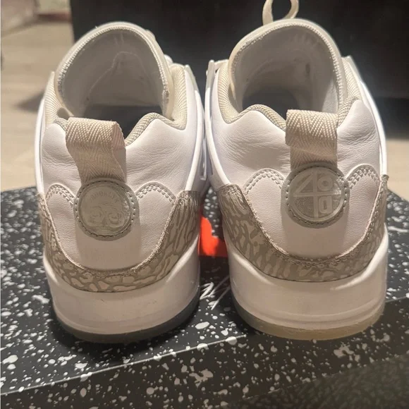 White Jordan Spizike Low Men’s - Picture 4 of 7